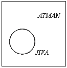 Text Box:                   ATMAN

  JIVA                
              



                   
